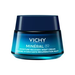 Vichy Mineral 89, krem nawilżająco-regenerujący z melatoniną na noc, 50 ml