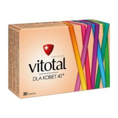 Vitotal dla kobiet 40+, tabl., 30 szt