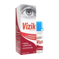 Vizik, krople, na podraznione i zaczerwienione oczy, 10 ml