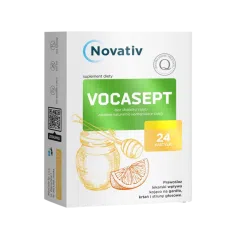 Novativ Vocasept, pastylki do ssania, 24 sztuki