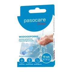 Pasocare, plastry wodoodporne Plus, plastry, 19 x 72 mm, 10 szt.