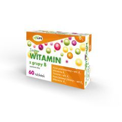 Zestaw witamin z grupy B, 60 szt.