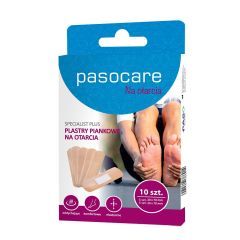 Pasocare Specialist Plus, plastry piankowe na otarcia, zestaw, 10 szt.