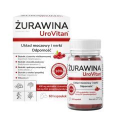 Żurawina UroVitan, kapsułki, 60 szt.