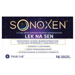 Sonoxen, 12,5 mg, tabl.powl., 14 szt