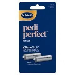 Dr.Scholl's Pedi Perfect NanoTech, głowice obrotowe, 2 szt