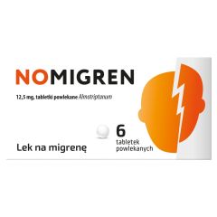 Nomigren, 12,5 mg, tabl.powl., 6 szt