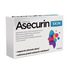 Asecurin Skin, kaps., 20 szt