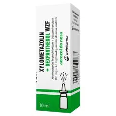 Xylometazolin+Dexpanthenol WZF,(0,1mg+5,0mg)/d,aer.d/nos,10ml