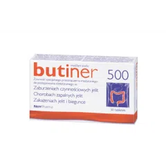 Butiner 500, tabl., 30 szt