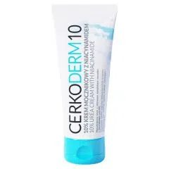 Cerkoderm 10 10%, krem z mocznikiem i niacymidem, 75 ml