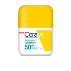 CeraVe, fluid, nawilżający, p/słoneczny, SPF50, 50 ml