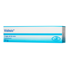 Vidisic, 2 mg/g, zel do oczu,(i.row),Delf,Czechy, 10 g