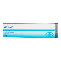 Vidisic, 2 mg/g, zel do oczu,(i.row),Delf,Czechy, 10 g