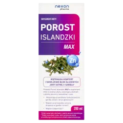 Porost Islandzki Max, syrop, 200 ml