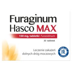 Furaginum Hasco MAX, 100 mg, tabletki, 30 szt.