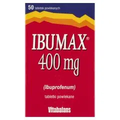 Ibumax 400 mg, 400 mg, tabl.powl., 50 szt