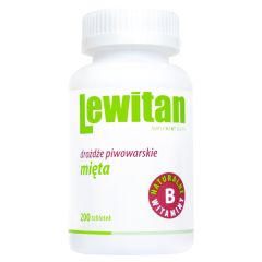 Lewitan, tabletki z miętą, 100 g