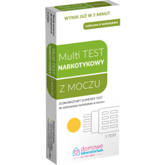 Multi Test do wykrywania narkotyków w moczu, 1 zestaw