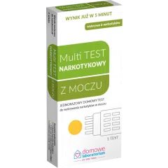  Multi Test do wykrywania narkotyków w moczu, 1 zestaw