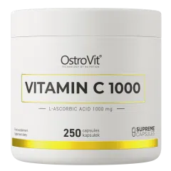 OstroVit Vitamin C, kapsułki, 1000 mg, 250 szt.