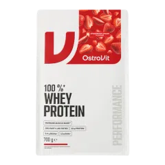 OstroVit 100% Whey Protein, proszek, kremowa truskawka, 700 g