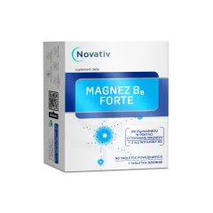 NOVATIV Magnez B6 FORTE 60 tabletek