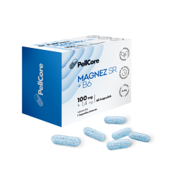 PellCore Magnez SR + B6, 60 kapsułek