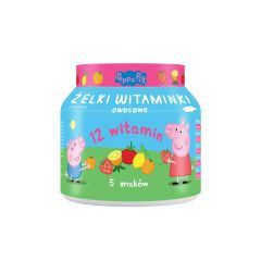 Domowa Apteczka Żelki witaminki, Świnka Peppa, 180 g (ok. 60 szt.)