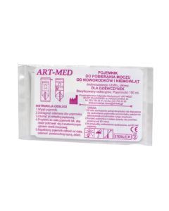 Pojemnik do pobier.moczu u niem.,jal.,d/dziewcz.