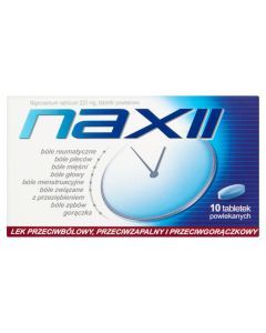 Naxii, 220 mg, tabletki powlekane, 10 szt.