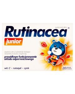 Rutinacea Junior, tabletki do ssania, 20 szt.