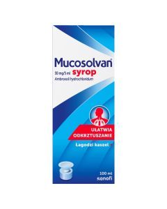 Mucosolvan, (30 mg/5 ml), syrop, 100 ml