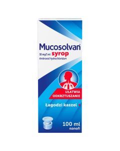 Mucosolvan, (30 mg/5 ml), syrop, 100 ml