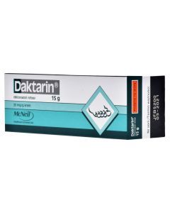 Daktarin, 20 mg/g, krem, 15 g