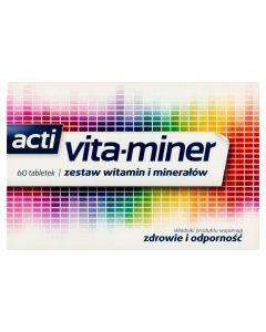 Vita-miner, z luteiną, tabletki, 60 szt.