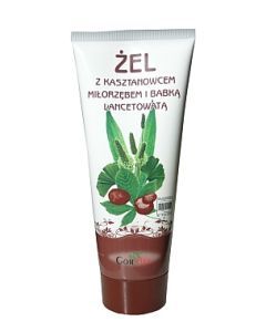 Gorvita, żel z kasztanowcem, miłorzębem i babką lancetowatą, 200 ml