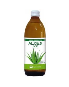 Aloes, 100%,(99,7%), sok z aloesu,1000 ml