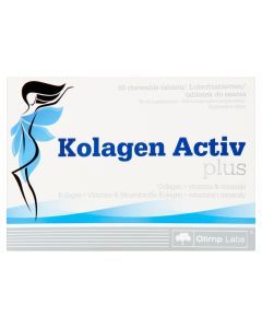 Olimp Kolagen Activ Plus, tabletki do ssania, 80 szt.