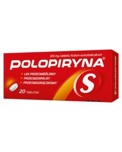Polopiryna S, 300 mg, tabletki, 20 szt.