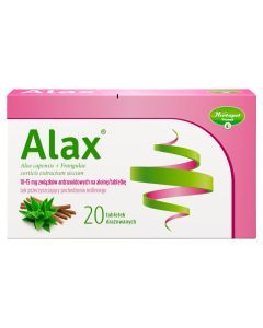Alax, drażetki, 20 szt.