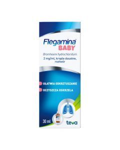 Flegamina Baby (2 mg/ml), krople doustne, 30 ml