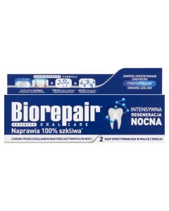 Biorepair Night, pasta do zębów, intensywna pielęgnacja, 75 ml