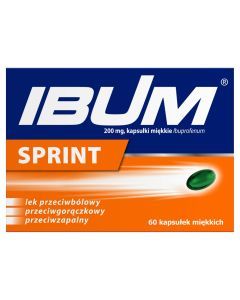 Ibum Sprint, 200 mg, kapsułki elastyczne, 60 szt.
