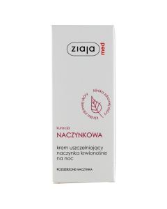 Ziaja Med Naczynkowa, krem uszczelniający naczynka krwionośne na noc, 50 ml