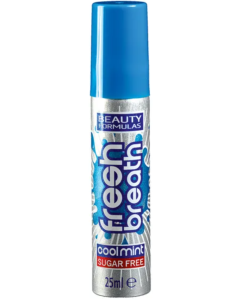 Beauty Formulas, odświeżacz do ust, cool mint, 25 ml