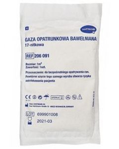 Gaza jalowa,bawel.,17nit,(Hartm),1 m2