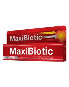 Maxibiotic, maść, 5 g, tuba