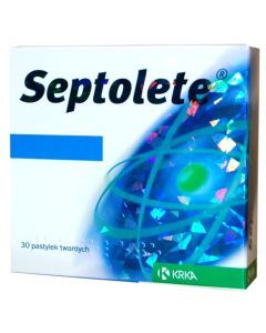 Septolete, pastyl.twarde, 30 szt