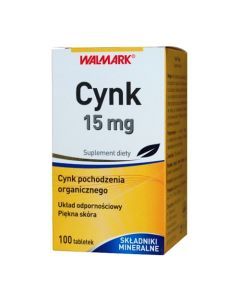 Cynk, 15 mg, tabletki, 100 szt. (Walmark)